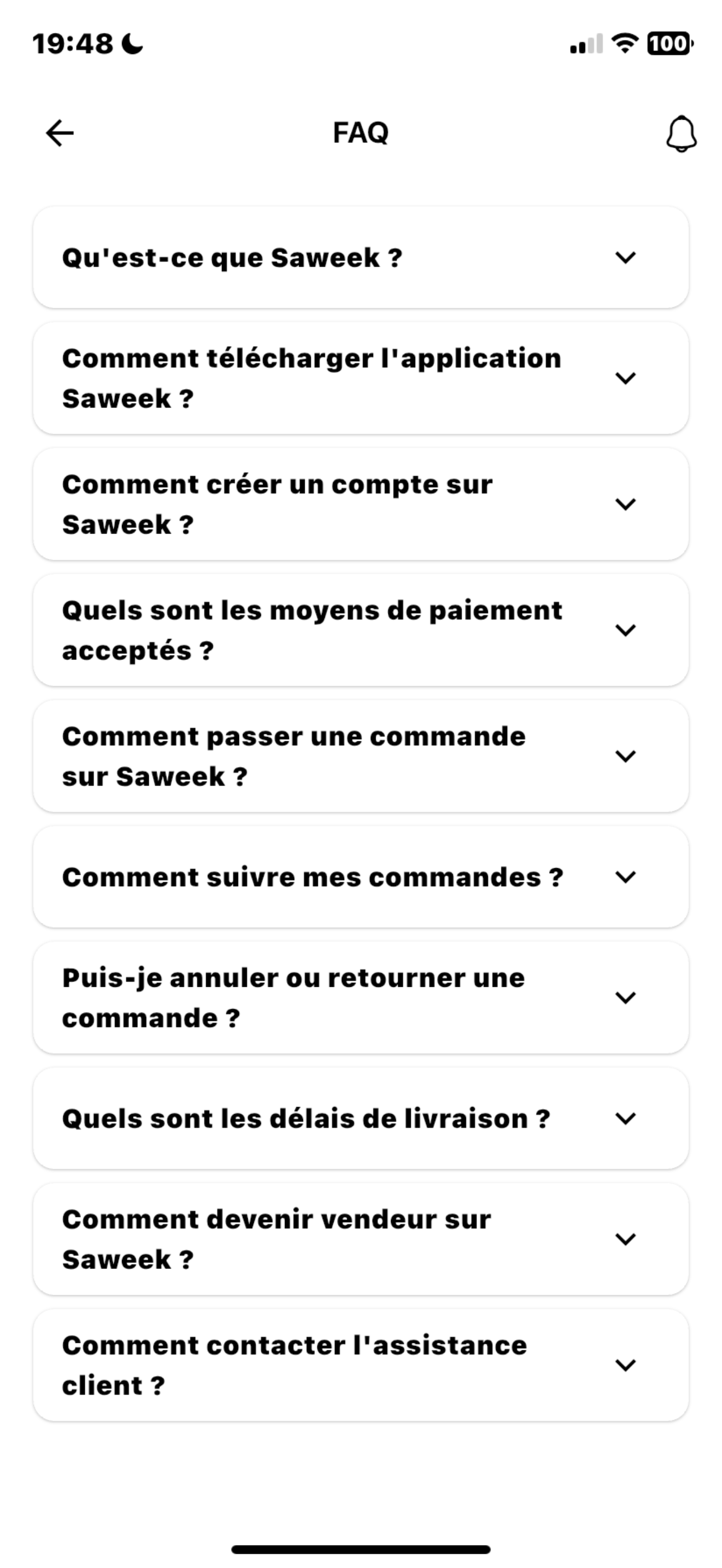 Page FAQ